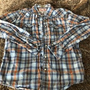 Flannel  jachs button down 👕